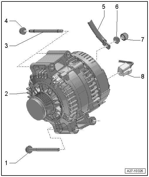Overview - Generator, Version 2 without Bushing