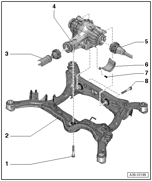 Overview - Rear Final Drive, RS 5