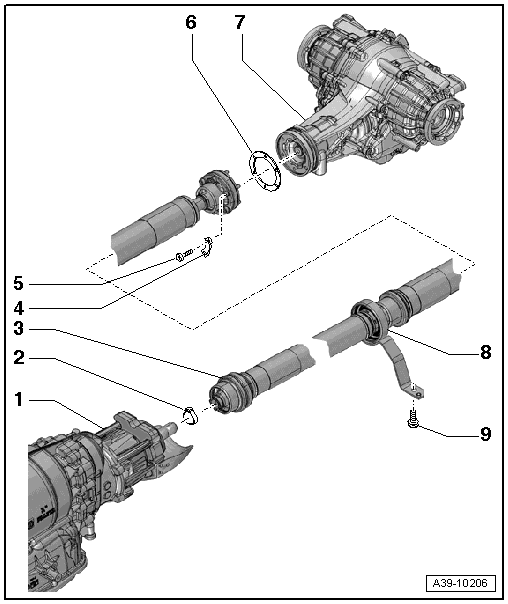 Overview - Driveshaft, Mounted On Transmission Side