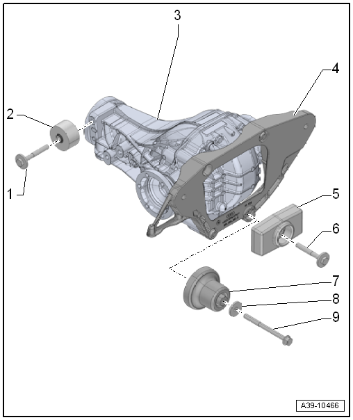 Balance Weight on the Rear Final Drive