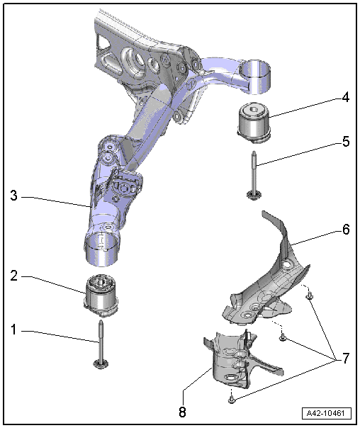 Overview - Subframe, Vehicles with FWD
