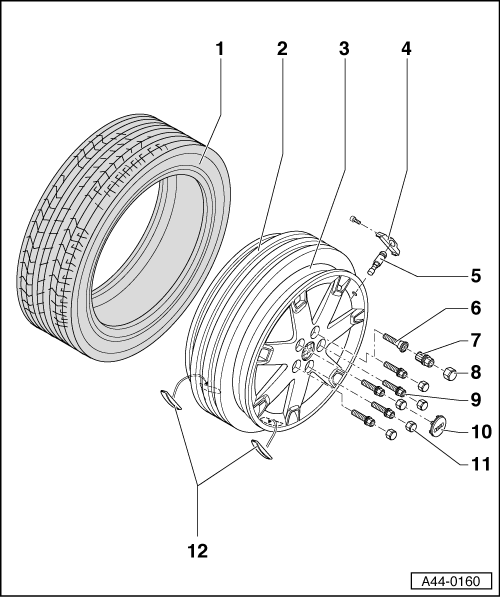 Component Overview - Run-Flat Tire (PAX)