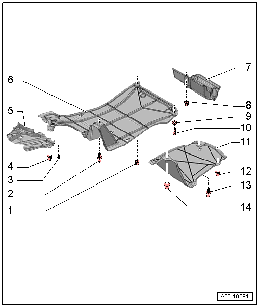 Overview - Rear Underbody Panels