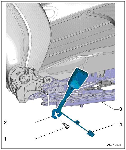 Overview - Front Seat Belt Latch, Multi-contour Seat