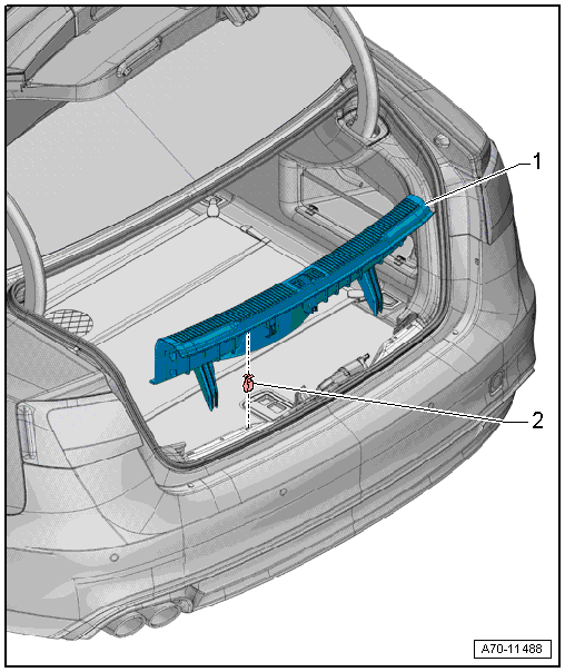 Overview - Lock Carrier Trim Panel, Sedan