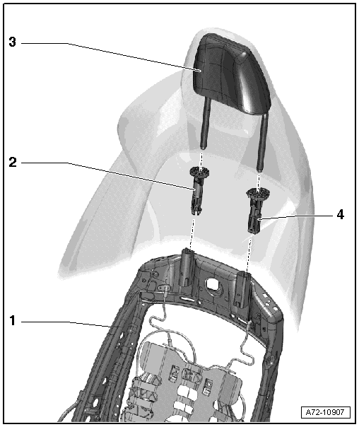 Overview - Headrest, Super Sport Seat