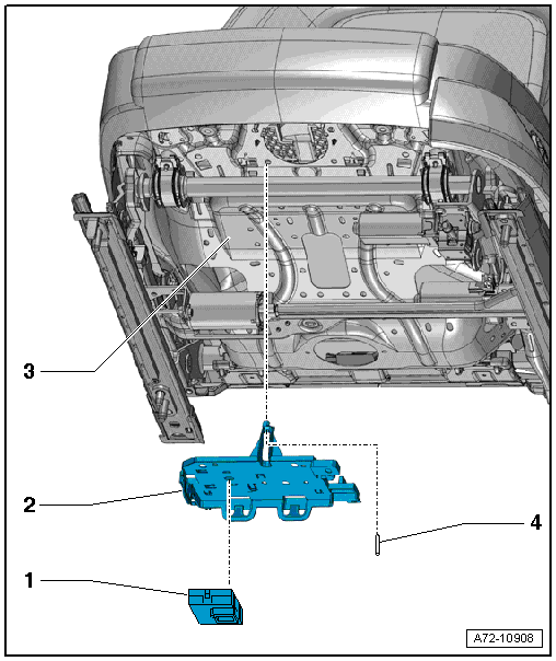 Seat Ventilation Control Module (Integrated in the Seat Heating)