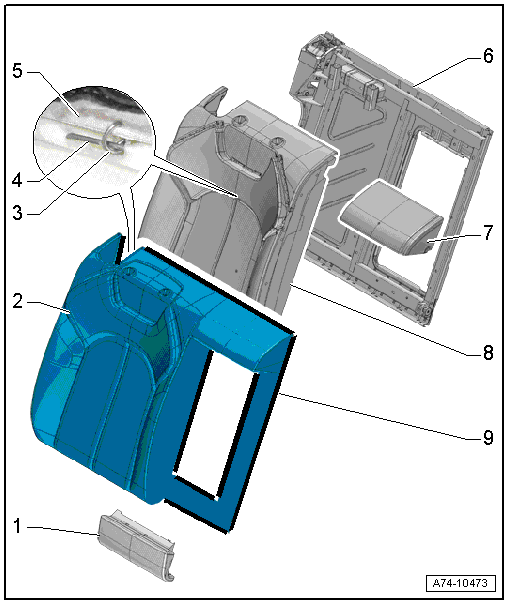 Overview - Cover and Cushion, Super Sport Seat