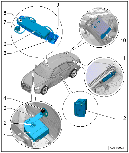 Overview - Interior Monitoring, Sedan