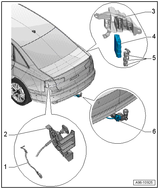 Overview - Outlet, Towing Recognition Control Module