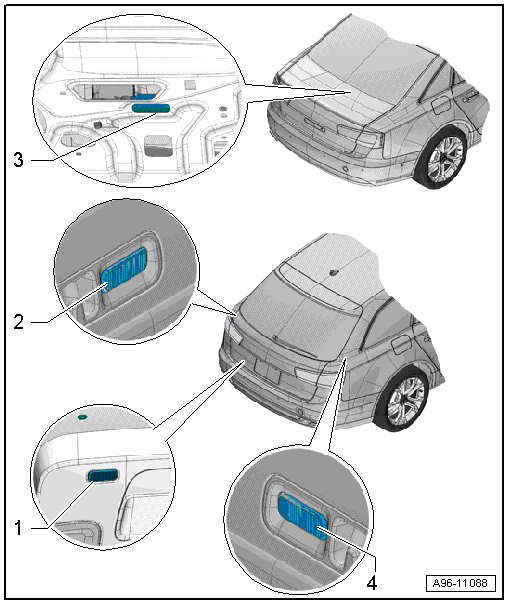 Overview - Luggage Compartment Lamps