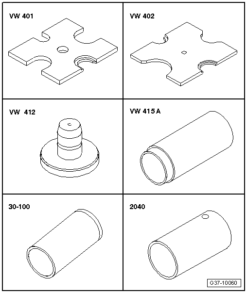 Special tools and workshop equipment required