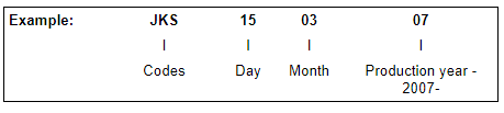 Rear Final Drive Code Letters and Build Date